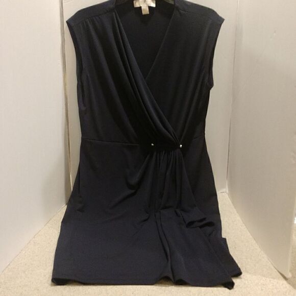 MK Navy Dress Size Medium - Picture 1 of 5